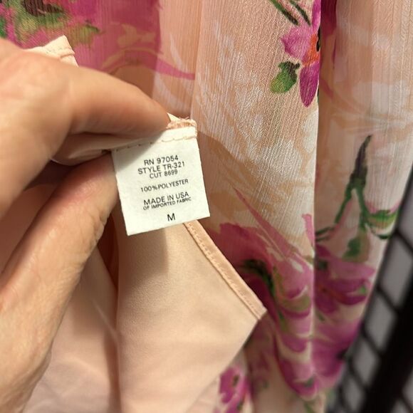 THREE EIGHTY TWO FLORAL SLIP DRESS SIZE M New with Tag - Picture 5 of 6
